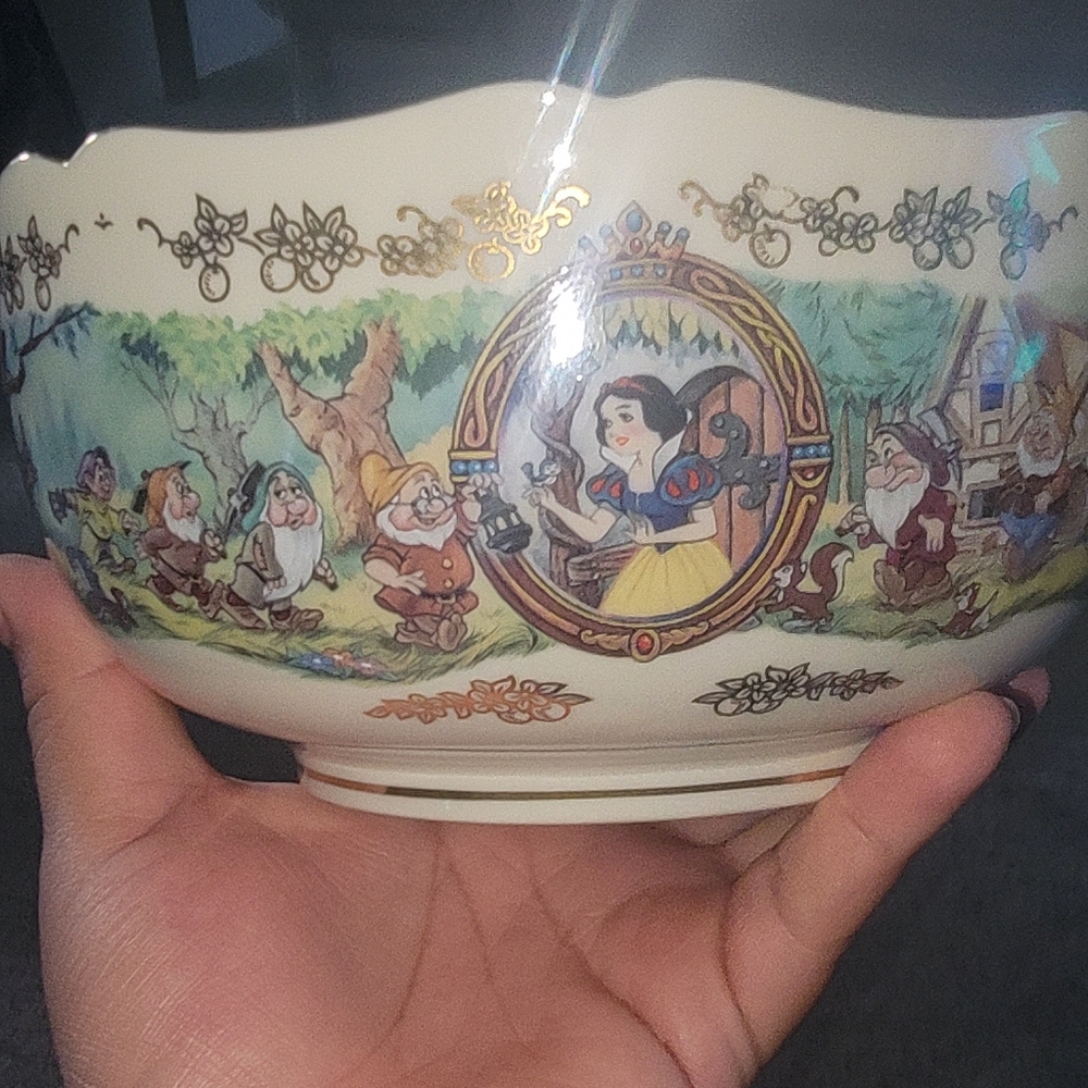 Disney snow white anniversary bowl